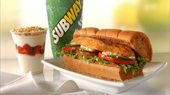 Charlex Gets Healthy With Subway